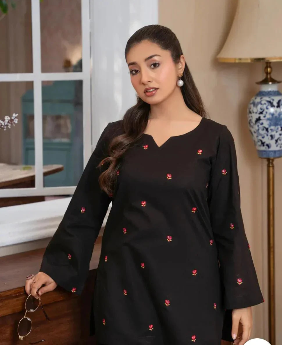 Flower-Petal Furshi Shalwar 3pc