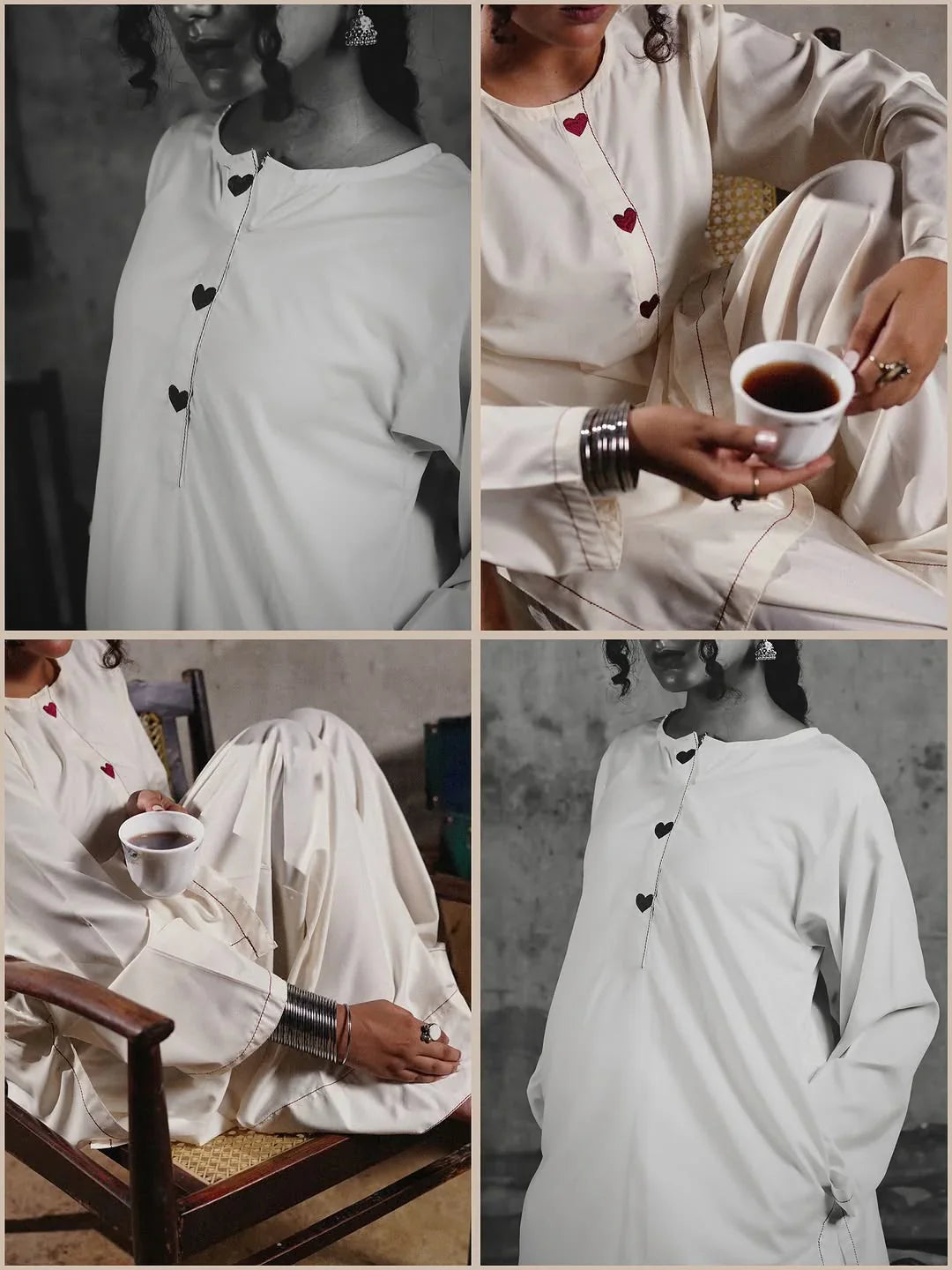 Noor Emb 2PC Farshi Shalwar set