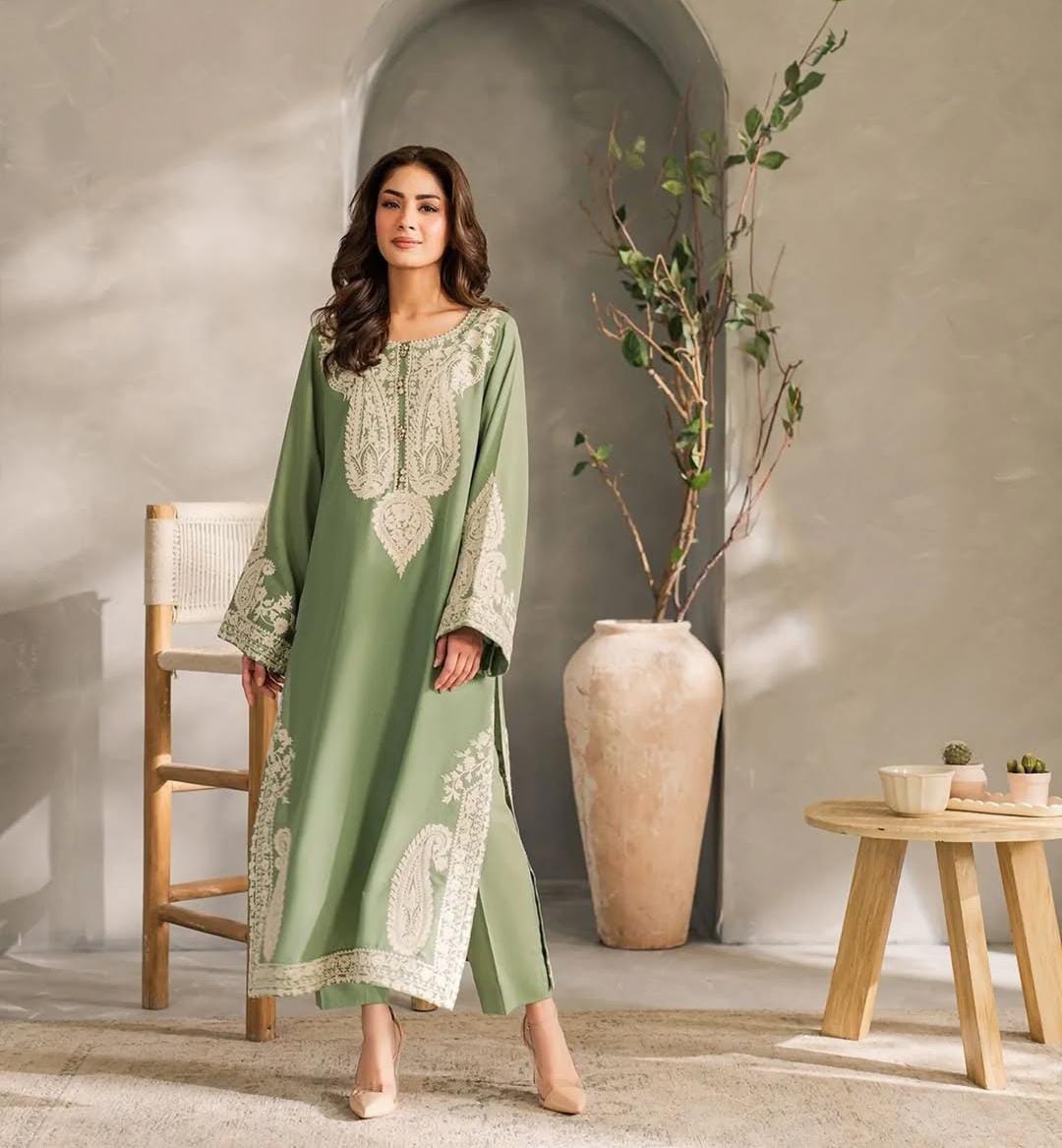 Afreen Embroidered 3pc