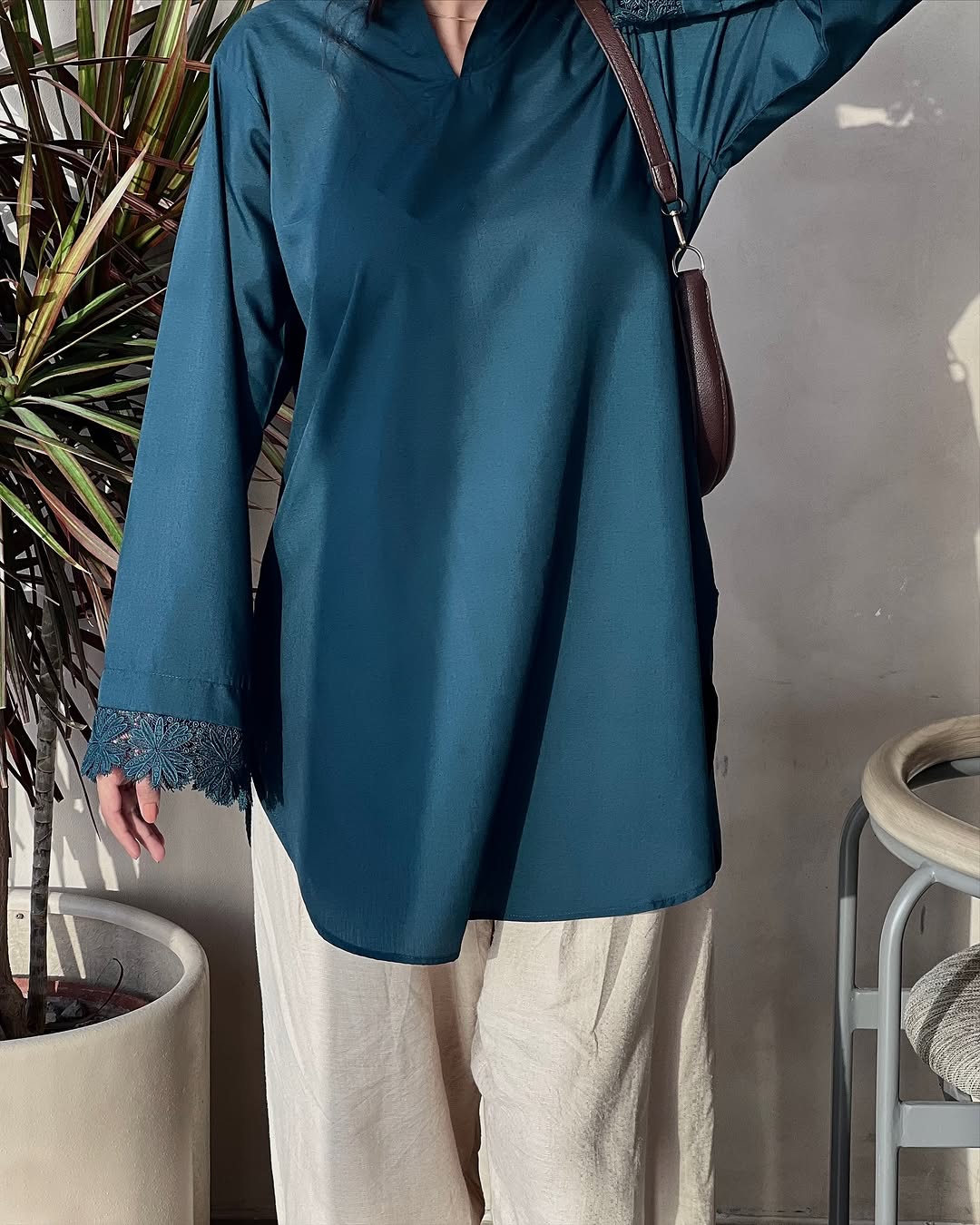 Dynamic Cherry Furshi Co_ord