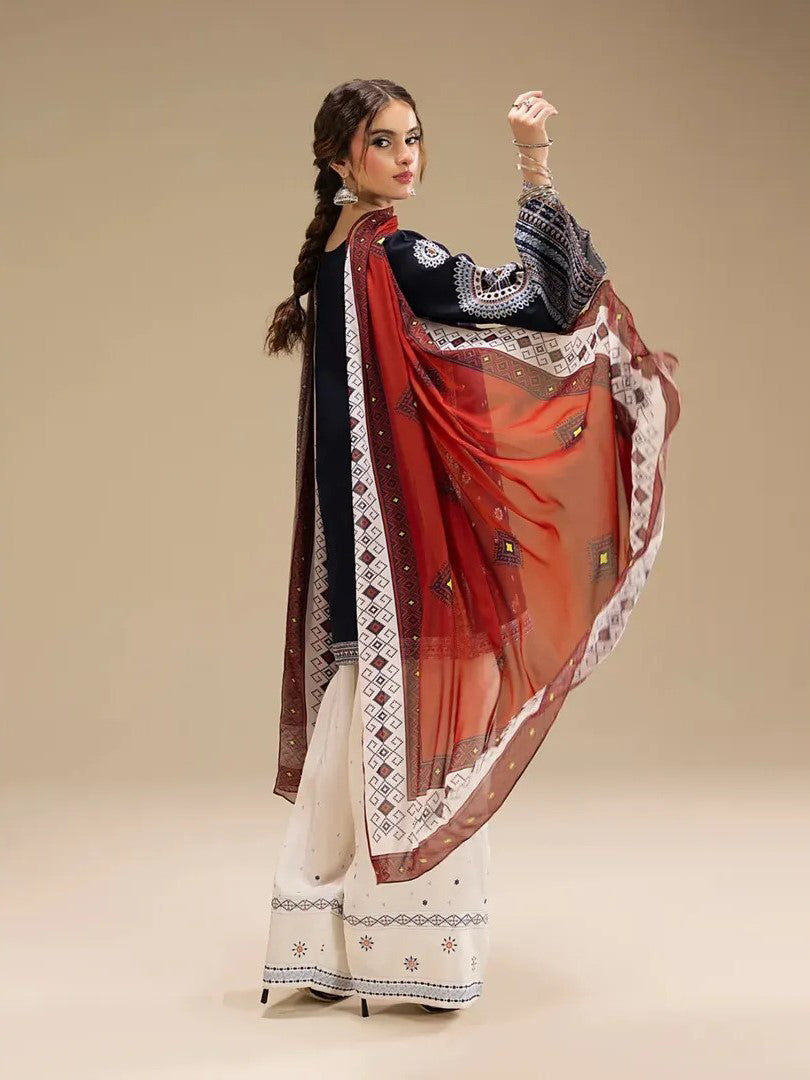 Rangrez – Heavy Embroidered Stitched Suit